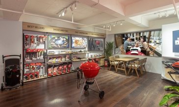 WEBER威焙品牌展厅正式登陆上海 虎年限量版红韵Kettle（苹果炉）亮相
