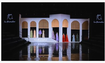 La Koradior十周年高定艺术发布秀华美亮相中国国际时装周