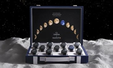 欧米茄于苏富比拍卖11套MoonSwatch腕表手提箱套装 为奥比斯筹集善款近440万人民币
