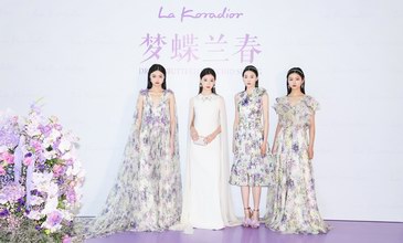 La Koradior×胡巍《梦蝶兰春》联名油画艺术展登陆南宁万象城