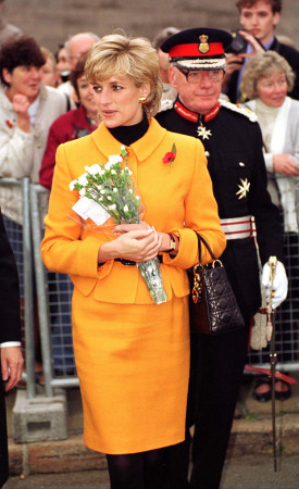 Princess Diana with Lady Dior in Livepool