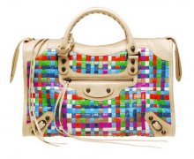 Balenciaga ɫLatticed City Bag