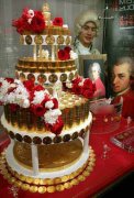 维也纳价值216万美元的＂金币蛋糕＂