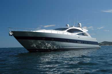 Pershing 76 Yacht Charter