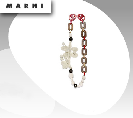 新品:Marni秋冬趣味配饰