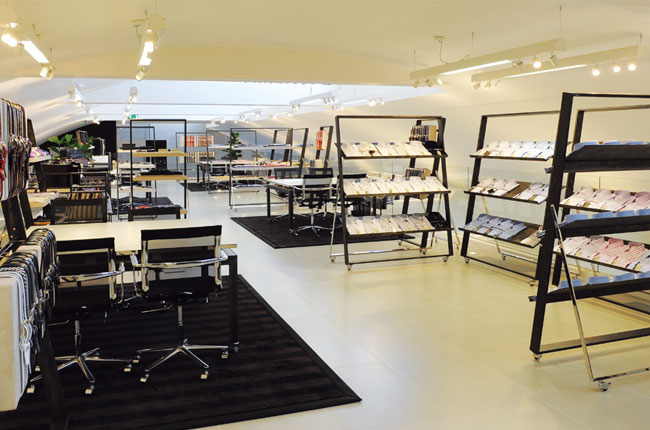 CANALI 的展示厅每天要接待来自全球的顾客