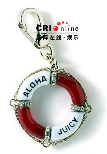 好莱坞当红品牌Juicy Coutre钥匙扣