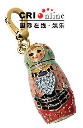 好莱坞当红品牌Juicy Coutre钥匙扣