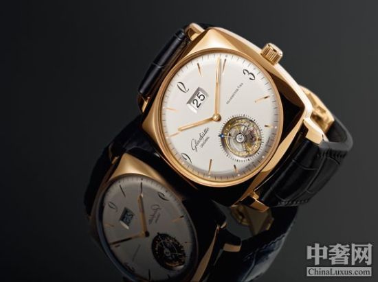 格拉苏蒂(Glashütte Original)新款六十年代枕形陀飞轮腕表 格拉苏蒂(Glashütte Original)新款六十年代枕形陀飞轮腕表