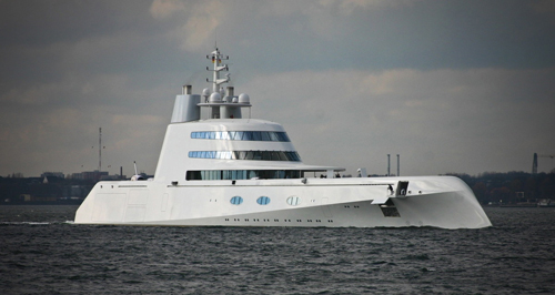 超级游艇排行,2011世界十大超级私人游艇
